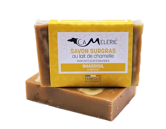 Savon "Rhassoul, fleur d'oranger" purifiant