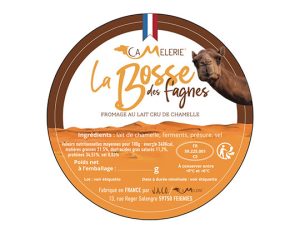 etiquette Fromage la bosse des fagnes